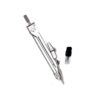 QVEZPRYX Alloy Compass Can Hold Pencil Cores Other Stationery Items