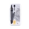 QVEZPRYX Set of Compass Ruler for Learning Stationery