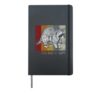 Raccoons Make Me Happy Racoon Hardcover Journal, Black