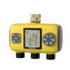Raddy WS-8 3-Zone Sprinkler Timer, Heavy-Duty Controller, Yellow