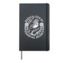 Radicalized By Essential Decency Robin Nature Activism Hardcover Journal, Black