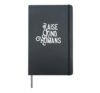 Raise Kind Humans Kindness Love & Gratitude For Parents Hardcover Journal, Black