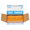 Rarlan Golf Pencils with Erasers, 2 HB, Pre-Sharpened, 200 Count Bulk Pack (Pack of 24)