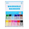 Rarlan Washable Markers Bulk for Kids, Bulk pack, 12 Colors, 240 Count (Pack of 6)