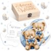 RattanView 50 Pcs Blue Bear Prediction and Advice Cards