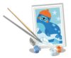 Ravensburger CreArt Little Seal Paint by Numbers Kit for Kids