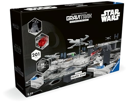 Ravensburger GraviTrax Star Wars Action-Set Death Star. Interactive Marble Run System, Construction Toy for Children from 8 Years.