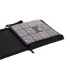 Raw2Rare - ZipBinder480, Premium 12 Pocket Trading Card Collector's Binder with 480 Slots, Side-Loading Sheets, and All-Around Zipper, Black