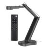 Raxmolo Foldable 4K USB Document Camera for Teacher, 8MP Visualizer A3 Featuring Dual Microphones, 3-Level LED Light, Image Invert