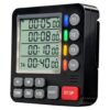 Raxmolo Kitchen Timer Magnetic 4 Channels Digital for Classroom Study Gym Count Down Cook Timing Four Sets Countdown