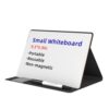 Raxmolo Portable Small Whiteboard, Reusable Mini Magnet Dry Erase Board with Marker Wipe Cloth Magnetic Dry Erase Board Black