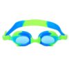 Rcniso Adjustable Swimming Goggles, Cartoon Design, Soft Silicone Headband for Boys and Girls, Blue and Green, 5.7 x 1.7 x 1 Inch (J08 Fish Type Teal)