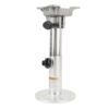 Rcniso Boat Seat Pedestal Aluminum Alloy Adjustable 360 Degree Twist for RV Yacht Marine Applications 335 To 490Mm