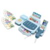 Rcniso Cash Register Toy with Scanner, Interactive Kids Supermarket Checkout Playset for Children Role Play