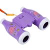 Rcniso Educational Lightweight Binoculars for Kids Learning Toy for Birdwatching, Sports, Outdoor Adventure Blue 6x Magnification (Light Purple)