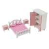 Rcniso Miniature Dollhouse for Kids, Bedroom Furniture Set, Educational Toys, Premium Exquisite