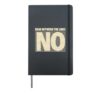 Read Between the Lines - Hidden Message Design Hardcover Journal, Black