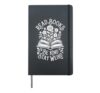 Read Books Be Kind Stay Weird Hardcover Journal, Black