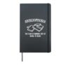 Reader Bibliophobia The Fear Of Running Out Of Books To Read Hardcover Journal, Black