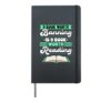 Reader Quote A Book Worth Banning Is A Book Worth Reading Hardcover Journal, Black
