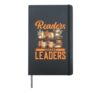 Readers Makes Leaders Motivational Quote Hardcover Journal, Black