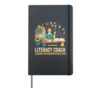 Reading Literacy Coach Leading Reading Revolution Phonics Hardcover Journal, Black