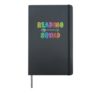 READING SQUAD I Teach Kindergarten ELA Teacher Read Literacy Hardcover Journal, Black