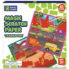READY 2 LEARN Magic Scratch Paper, Transport, 10 Vibrant Scenes