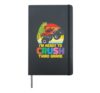 Ready To Crush 3rd Grade Dino Truck Back School Boys Hardcover Journal, Black