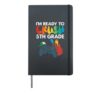 Ready To Crush 5th Grade Fifth Video Gamer Back School Boys Hardcover Journal, Black