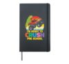 Ready To Crush Pre School TRex Truck Preschool Boys Hardcover Journal, Black