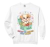 Ready To Munch And Learn Cute Puppy Lunchbox Snack Time Comfort Colors Adult Sweatshirt