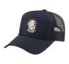 Ready to Munch and Learn Cute Puppy Lunchbox Snack Time Trucker Hat with Adjustable Mesh Back, Navy Blue