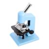 Realistic Dollhouse Microscope Model, Miniature Display Model for Dollhouse Scenes, Durable Plastic, Desktop Decoration, Compact 1.4 x 2 Inches, Detailed Craft for Home or Office Display