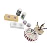 Realistic Doll House Miniature Cats Bed Furniture Set 1/12 Scale Doll House Accessory with Fine Detail for Toy Hobbyists Furniture Model FigurMiniature Cats Bed Scene Props