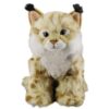 Realistic Lynx Plush,Sensory Stuffed Animal for Stress Relief, 10.2in