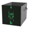 Reccmeny Skeleton Gradient Green Cube Storage Bins
