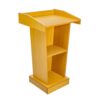 Reception Desk Retail Counter Cash Register Station Office Furniture Drawer Table Portable Podium Stand Floor Lectern Reception Counter for Businesses