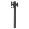 Rectangular Dial Test Indicator Swivel Clamp Aluminum Alloy Holder Stem Attachment 9x9x100mm 3.9in Length Hole 6mm 0.24in 8mm 0.31in for Grinding Machine