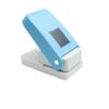 Rectangular Postage Stamp Punch 1.5X1.25 Inch Paper Puncher for Scrapbooking Cards Decorations Foam Metal Sheets Hole Puncher for Home Use