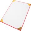Red Blank Certificate Paper Inner Paper Single Sheet Printable A4