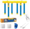 Reflex Drop Sticks Challenge Game, Reaction Time Training, Hand Eye Coordination Training, Upgrade Remote Control 3 Adjustable Speed Modes Hand, Fun Catching Stick Game (Yellow)