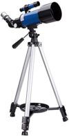 Refractor Telescope Telescope for Kids&Beginners 70mm Aperture 400mm Astronomical Telescope Portable Travel Telescope for Adult with Backpack Best Gift for Children (Blue Package B)