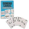 Regal Games - Double 9 Domino Playing Cards - Colored Dots Deck - Family-Friendly Domino Card Game - 2-8 Players - Ages 8+ - 55 Card Deck - 3.5” x 2.5”