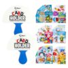 Regal Games Card Games for Kids - Go Fish, Crazy 8's, Old Maid, Slap Jack, Garbage Monster, War & 2 Pack Card Holders for Playing Cards