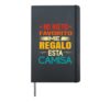 Regalo Para Abuelo De Nieto Español Día Del Padre Camiseta Hardcover Journal, Black