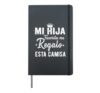 Regalo Para Papa De Hija Español Día Del Padre Camiseta Hardcover Journal, Black