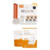 ReGlow Micro-Infusion Face System & Bio Collagen Mask Bundle – 24K Gold Microneedling Tool, 6-Month Serum & Hydrogel Overnight Face Mask