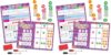 Regrouping Base Ten Place Value, Addition and Subtraction Math Manipulatives for 1st 2nd 3rd Grade, Double Sided Magnetic Dry Erase Board for Kids Classroom Must Haves Homeschool Supplies (Pack of 2)