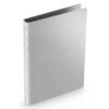 ReliThick 1 Pcs Aluminum Alloy 3 Ring Binder 1 Inch Spine Width Metal Binder for Office File Organization, 12.6 x 9.25 Inch